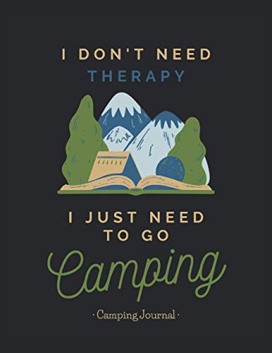 Journal de camping pour le glamping: Cadeau de carnet de voyage RV |Journal d'aventure Travelsize de 120 pages avec pièce jointe photo et expériences ... sur le camping et option d'évaluation