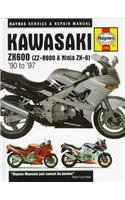 Kawasaki ZX600 (ZZ-R600 and Ninja ZX-6) Fours Service and Repair Manual (Haynes Service and Repair Manuals)