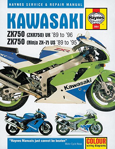 Kawasaki ZXR750 (Ninja ZX-7 and ZXR750) Fours Service and Repair Manual (Haynes Service and Repair Manuals)