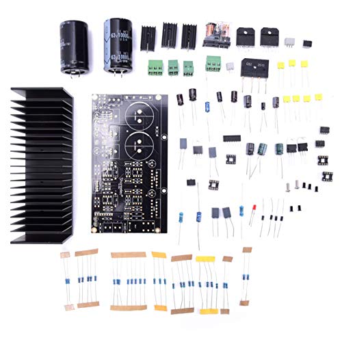 Kit de bricolaje de placa amplificadora, piezas de amplificador, placa amplificadora estéreo de doble CA 12-28 V, placa, kit de fidelidad musical digital, 5534 para kit de montaje DIY