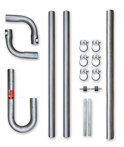 Kit de montaje universal para pipes, 1 lado (metal).