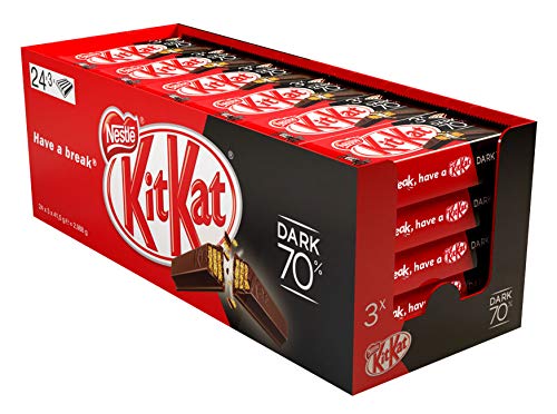 Kit Kat Dark 70% multipack 3x41.5 g - Pack de 24