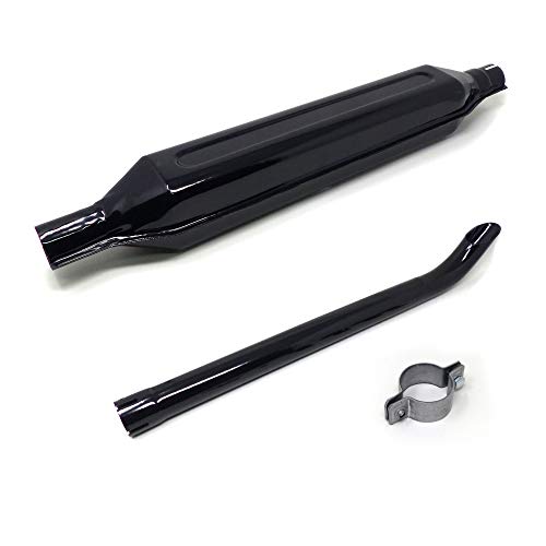 Kit silenciador tractor completo de tubo curvado y collar 5157240 Kit silenciador tractor completo de tubo curvado y collar 5157240