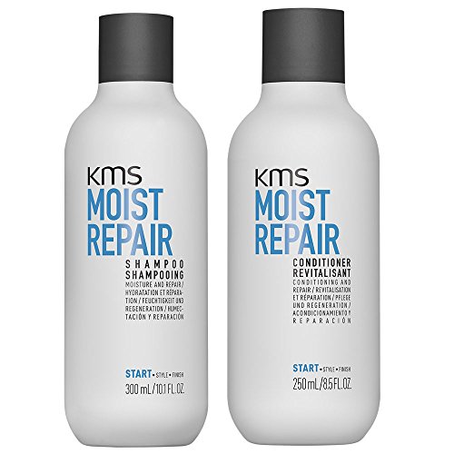 KMS California Champú reparador húmedo 300 ml y acondicionador 250 ml para cabello seco