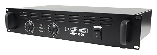 König AMP10000KN Amplificador 2X 500W PA-Am
