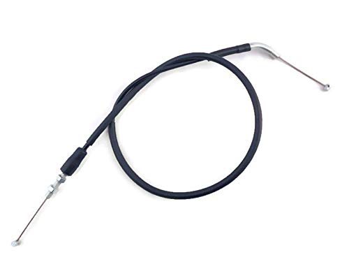 LINMOT GKAZZXR7S - Cable de Acelerador para Kawasaki ZXR 750 H1 Stinger (89-90) Cable Bowden, Color Negro