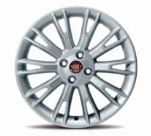 Llantas de aleación para Fiat Grande Punto/Punto Evo de 17 pulgadas / Juego de llantas de 10 radios dobles. Llantas de aleación para Fiat Grande Punto/Punto Evo de 17 pulgadas / Juego de llantas de 10 radios dobles.