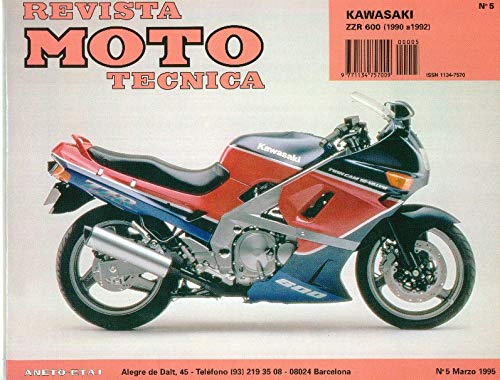 MANUAL DE TALLER Y MECANICA MOTO KAWASAKI ZZR600 1990-1992