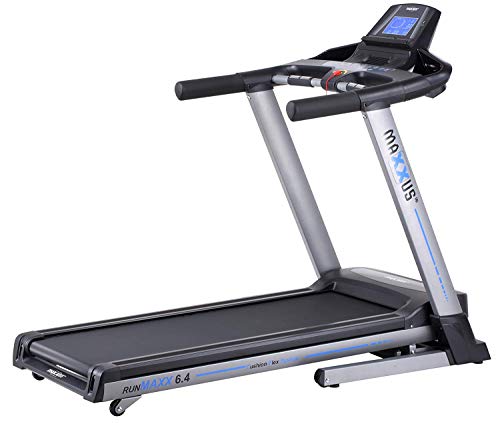 Maxxus® Cinta de Correr 6.4, 18 km/h – 3 programas de Pulso, perfiles de Entrenamiento, Moto rische, 18 km/h, inclinación Ajustable, Gran Superficie de Unidad, Plegable con 1.400 X 500 MM. Maxxus® Cinta de Correr 6.4, 18 km/h – 3 programas de Pulso, perfiles de Entrenamiento, Moto rische, 18 km/h, inclinación Ajustable, Gran Superficie de Unidad, Plegable con 1.400 X 500 MM.
