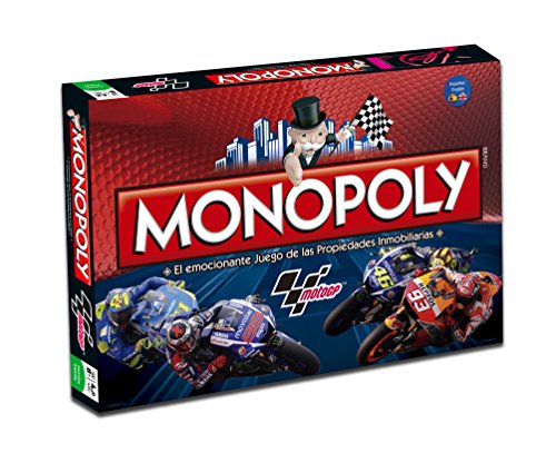MotoGP - Juego Monopoly, Color Rojo (Eleven Force 82929)