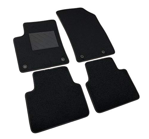 MTC - Alfombrillas para Opel Crossland-X desde 2017 - a medida, antideslizantes, talonera de PVC MTC - Alfombrillas para Opel Crossland-X desde 2017 - a medida, antideslizantes, talonera de PVC