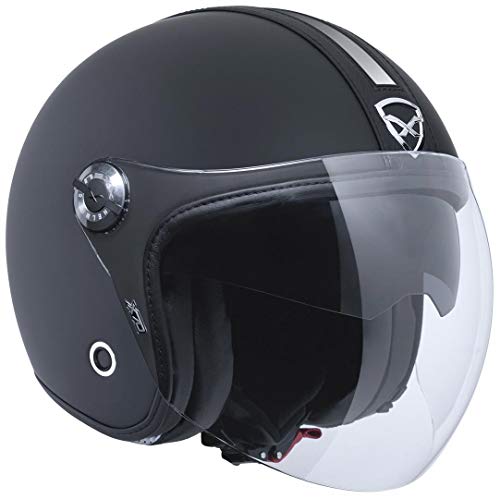 Nexx X.70 Groovy Jet Helmet - Casco jet L (59/60), color negro mate
