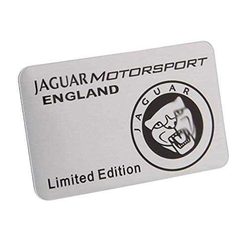 Para Jaguar F Pace E Pace I Pace X S E F Type XJ XF XE XJS XJL XEL XFL XJ6 XK XKR Las Pegatinas Logotipo Emblema La Rejilla Delantera, Placa De IdentificacióN Del Coche,Accesorios Para El Coche,1 Uds.