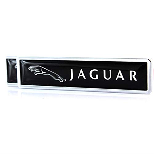 Para Jaguar F-pace F-type E-Pace E-Type X-Type S-Type XJ XJL XJS XJ6 XK XF XE Las Pegatinas Logotipo Emblema De La Rejilla Delantera, Placa De IdentificacióN Del Coche, Accesorios Para El Coche,1 Uds.