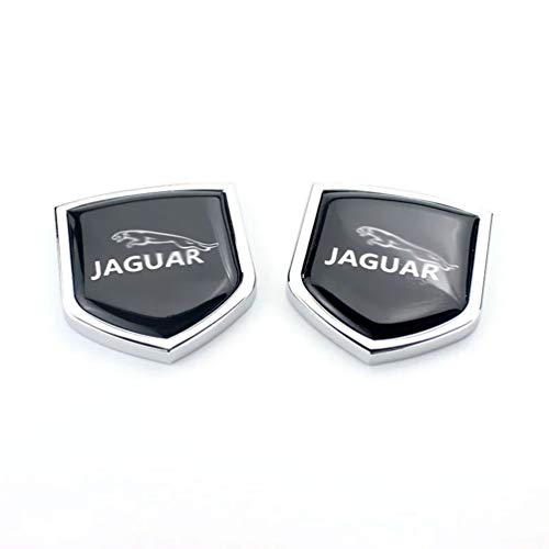 Para Jaguar Sport XJ XS XK XF F Pace XType S type E Pace XJL XKR XJS Las Pegatinas Del Logotipo Del Emblema De La Rejilla Delantera, Placa De IdentificacióN Del Coche, Accesorios Para El Coche,1 Uds.