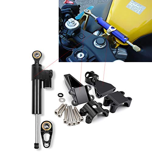 para Motocicleta Honda CBR600 F4i Kit De Estabilizadores De Soporte Y Amortiguador De Dirección Ajustable Universal,Año Compatible 1999 2000 2001 2002 2003 2004