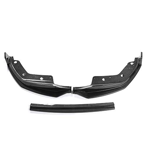 Parachoques Delantero Labio Spoiler Divisor difusor Kit de carrocería Desmontable Protector de Cubierta   , para BMW Serie 3 G20 2019 2020