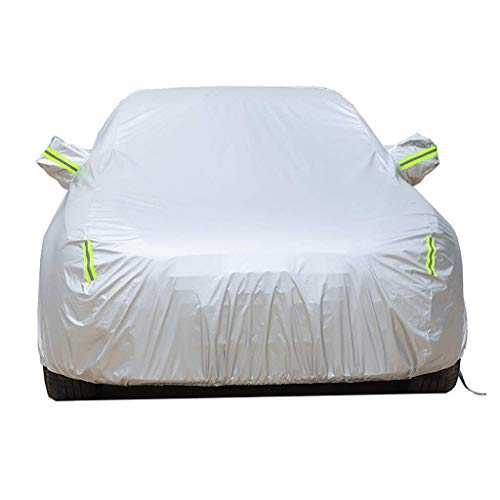 QXL-CAR COVER Compatible con Kia Picanto 1.1 LX Completamente Cubierta Impermeable - Transpirable - al Aire Libre Cubierta del Coche de Cuatro Estaciones