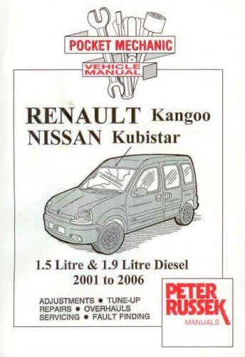 Renault Kangoo II, Diesel Models, 1.5 and 1.9 Litre DCi Models to 2006 (Pocket Mechanic S.)
