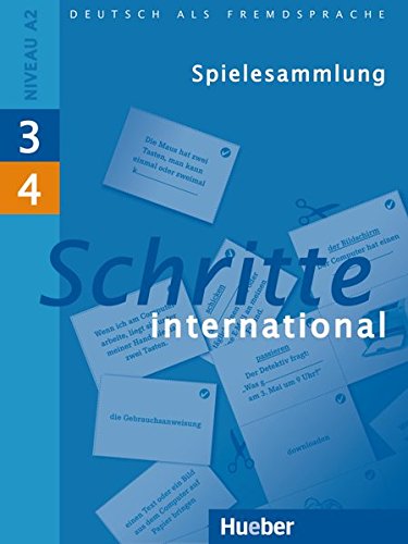 SCHRITTE INTERNATIONAL 3/4.Spiele(Jgos): Deutsch als Fremdsprache
