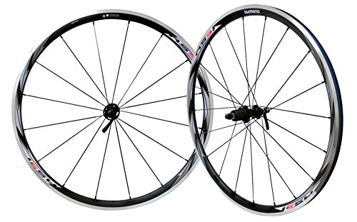 SHIMANO Deore XT WH-M785 - Juego de Ruedas de Bicicleta (Compatible con Discos Centerlock VR QR/HR QR y velocidades 8,9 y 10), Color Negro Negro Negro Talla:Talla única