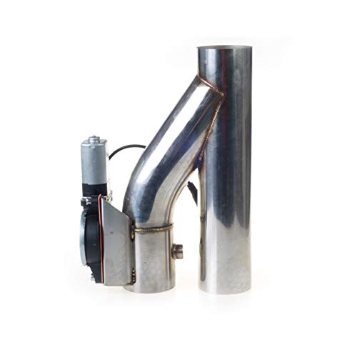 SS304 Universal Acero inoxidable 2.5 pulgada de 3 pulgadas"Válvula de volcado de recorte de escape eléctrico recortado con remoto inalámbrico y interruptor Para un nuevo kit de repuesto SS304 Universal Acero inoxidable 2.5 pulgada de 3 pulgadas"Válvula de volcado de recorte de escape eléctrico recortado con remoto inalámbrico y interruptor Para un nuevo kit de repuesto