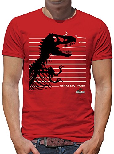 TShirt-People Jurassic Park Breakout - Camiseta para hombre rojo M