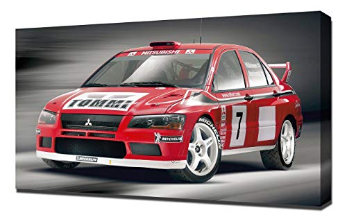 2001-Mitsubishi-Lancer-Evolution-VII-WRC-V1-1080 - Lienzo decorativo