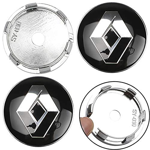 4 Pcs Tapas Centrales para Llantas para Re-nau-lt Dus-TER Lo-GAN La-gu-na Me-Gane, Coche Tapas Centrales Llanta Rueda con Logo Decoración Accesorios 4 Pcs Tapas Centrales para Llantas para Re-nau-lt Dus-TER Lo-GAN La-gu-na Me-Gane, Coche Tapas Centrales Llanta Rueda con Logo Decoración Accesorios