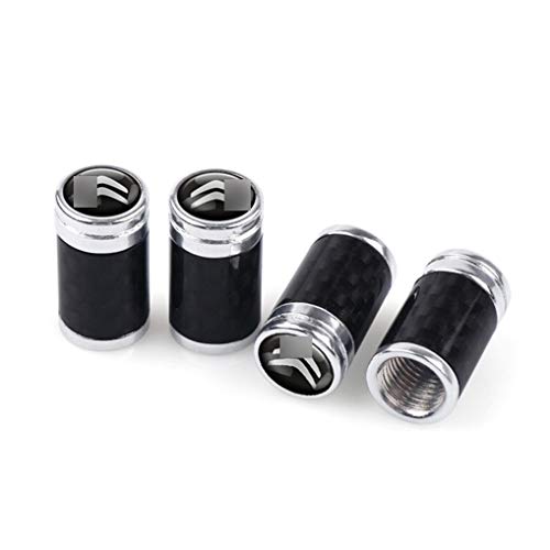 4 Piezas Fibra de carbon De Tapa VáLvula NeumáTico Para Citr-oen C1 C2 C3 C4 C5 X7 C6 C8 C4L DS3 DS5, Coche VáLvulas Rueda Coche,Juego Tapas Compatible Con - Metal NeumáTicos, Tapones De Neumatico 4 Piezas Fibra de carbon De Tapa VáLvula NeumáTico Para Citr-oen C1 C2 C3 C4 C5 X7 C6 C8 C4L DS3 DS5, Coche VáLvulas Rueda Coche,Juego Tapas Compatible Con - Metal NeumáTicos, Tapones De Neumatico