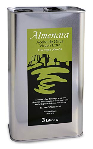 Almenara - Aceite de Oliva Virgen Extra Premium en Lata de 3 L