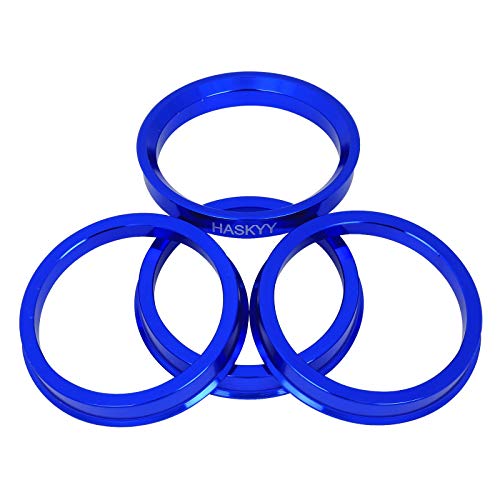 Alurad Shop Z-666571ALU - Anillos de centrado (aluminio, 4 unidades), color azul