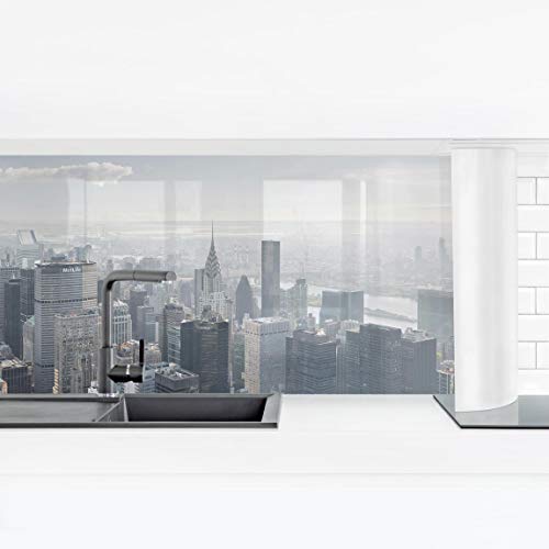 Bilderwelten Revestimiento Pared Cocina - Upper Manhattan New York City Premium 80 x 280 cm