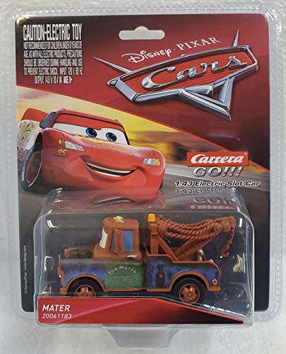 Carrera- GO Plus Coche Miniatura Disney Cars-Mater, Color marrón (20061183)