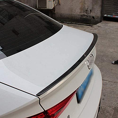 Coche ABS Fibra Carbono Alerón Trasero, para Audi 4-Türer A3 S3 Spoiler 2013-2017 2014 2015 2016 Trasero Techo Maletero Spoiler Cola Lip Spoiler