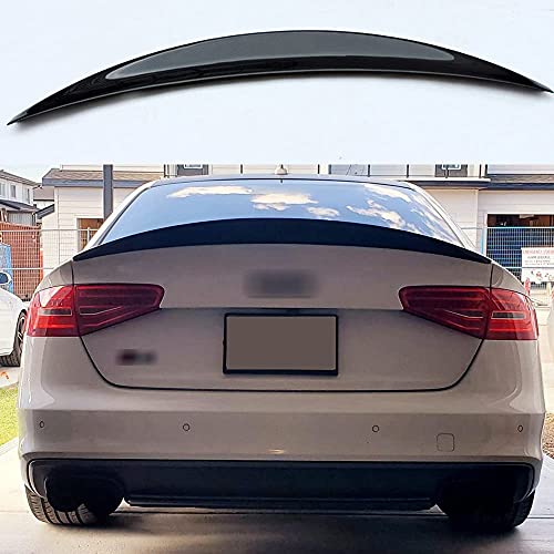 Coche ABS Fibra Carbono Alerón Trasero, para Audi S4 B8 B8.5 2009-2021 2010 2011 2013 2014 2015 2016 Trasero Techo Maletero Spoiler Cola Lip Spoiler