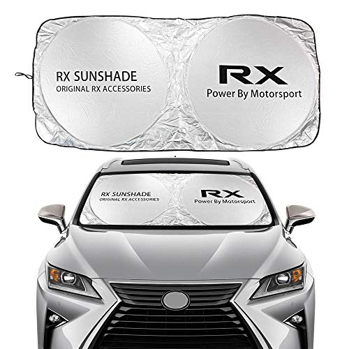 Coche Sun Shade Parasol Parabrisas de coches cubierta de sombra solar compatible con lexus rx 300 330 350 l 400h 450h f Sport Auto Accessories Blocks UV Rays Sun Visor Protector mascotas pueden estar Coche Sun Shade Parasol Parabrisas de coches cubierta de sombra solar compatible con lexus rx 300 330 350 l 400h 450h f Sport Auto Accessories Blocks UV Rays Sun Visor Protector mascotas pueden estar