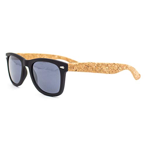 Cork sunglasses cork wooden UV protection eyewear Including Box case L-042 - L-042-A