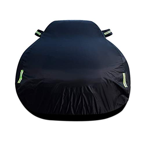 Cubierta del Coche Compatible con Lexus RC 300h Luxury Cubierta Protectora del Coche Impermeable Protector Solar Transpirable Interior y Exterior Espesar Doble Capa Ropa de Coche (Color : Negro)