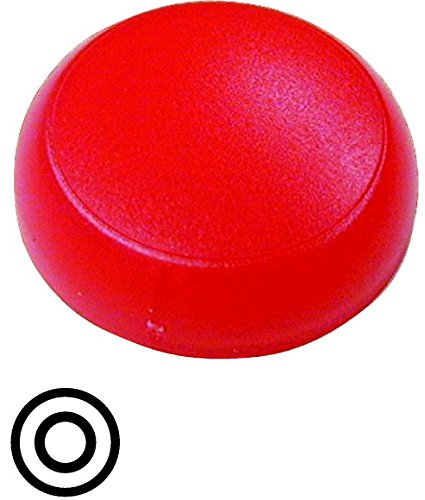 EATON M22-XL-R-X0 Lente para Indicadores Luminosos, Código, Roja, Grabada 0, 0.9cm x 2.9cm x 2.9cm, Caja de 10