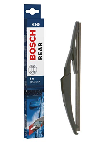 Escobilla limpiaparabrisas Bosch Rear H240, Longitud: 240mm – 1 escobilla limpiaparabrisas para la ventana trasera
