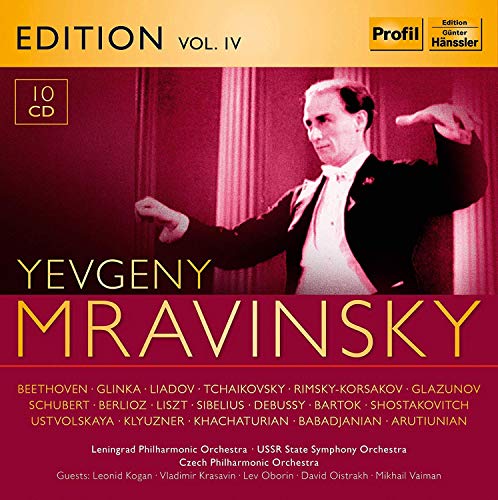 Evgeny Mravinsky, Vol. 4 [Evgeny Mravinsky; Leonid Kogan; Moscow Philharmonic Orchstra; Ussr So;; Yevgeny Alexandrovich Mravinsky] [Profil: PH18045 ]