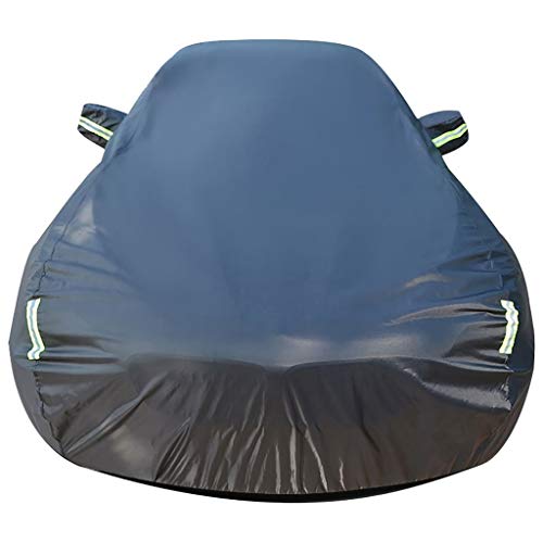 Funda para Coche Tamaño Compatible con Lincoln Town Car limusina del Coche de la Cubierta All Weather Impermeable y Cortaviento de Coches UV Cobertura Universal Llena de Ropa de Apertura de carros de