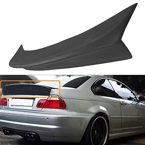 GLFDYC Auto ABS Alerón Trasero Spoiler, para BMW E46 3 Series 2dr Coupe M3 Coupe 2001-2006 Car Rear Trunk Techo Spoiler Lip, Universal Coche Maletero ala Cola Accesorios Nuevo Trim