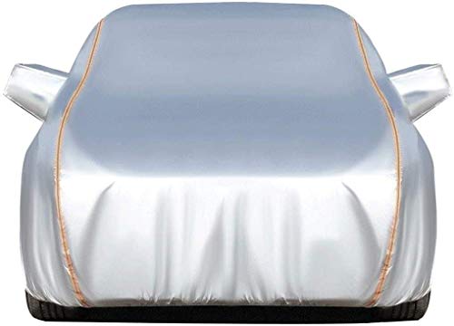 HUIYAN Funda Coche Cubierta De Coche Exterior Completa Compatible con Lexus RC RC 200t / RC 300h / RC F | Lona Impermeable Y Transpirable para Todo Tipo De Clima (Color : Silver, Size : NX 300h)