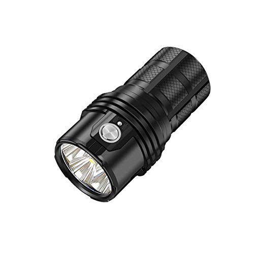 IMALENT MS06W - Linterna de bolsillo LED recargable CREE XHP70 2nd LED, linterna táctica de alta Lumen Super Bright, alimentada por 3 x 21700 4000 mAh baterías de iones de litio (MS06W)