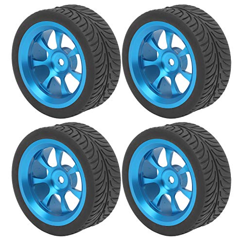 Jacksing Neumáticos RC, Neumáticos de Coche RC Agarre Fuerte de Goma Profesional para Off Road RC Coche para WLToys