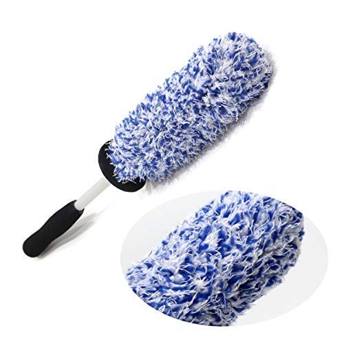 KEMOO Cepillo de Limpieza de Ruedas de Coche, Limpiador de Cepillos de Ruedas y Llantas, Limpia Llantas para Automóviles con Cerdas Suaves para El Lavado de Vehículos KEMOO Cepillo de Limpieza de Ruedas de Coche, Limpiador de Cepillos de Ruedas y Llantas, Limpia Llantas para Automóviles con Cerdas Suaves para El Lavado de Vehículos