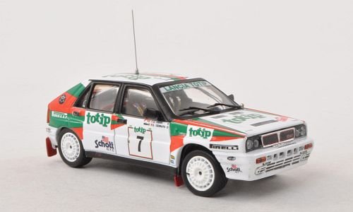 Lancia Delta Integrale, No.7, totip, Rally Sanremo, 1988, Modelo de Auto, modello completo, Vitesse 1:43