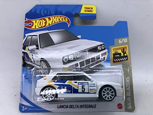 Lancia Delta Integrale White Hot Wheels 2021 51/250 (tarjeta corta)